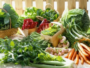 Selection of Early Vegetables --- Image by © photocuisine/Corbis